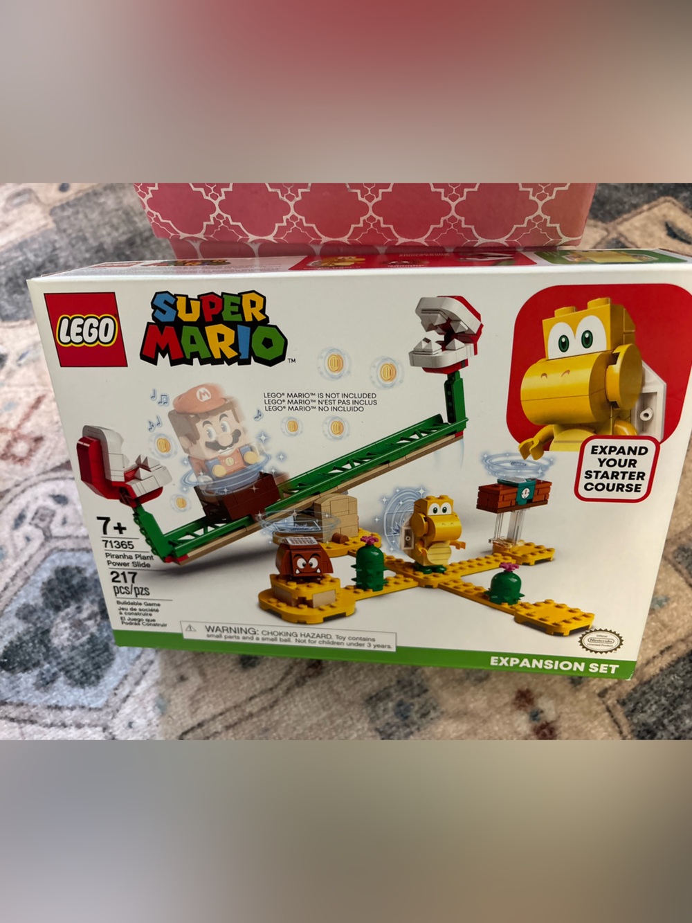 New! In sealed box. LEGO Super Mario Piranha Plant Power Slide. Retired